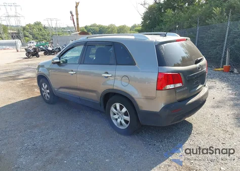 2012 Kia Sorento Lx V6 из США, поврежденный, VIN 5XYKTDA25CG250310